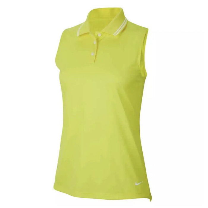 Nike Dri Fit Victory Golf Polo Opti Yellow/White - SS20 Women