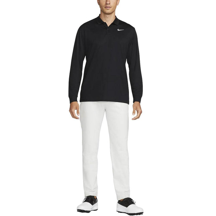 Nike Dri-FIT Victory Solid Golf Polo Black/White - FA24 Men