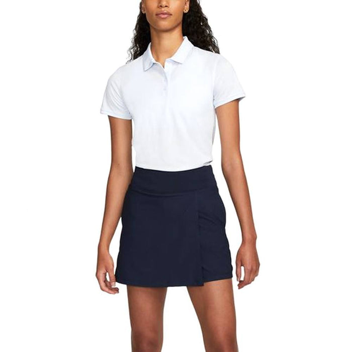 Nike Dri-FIT Victory Solid Golf Polo Football Gray/Black - SS23 Women