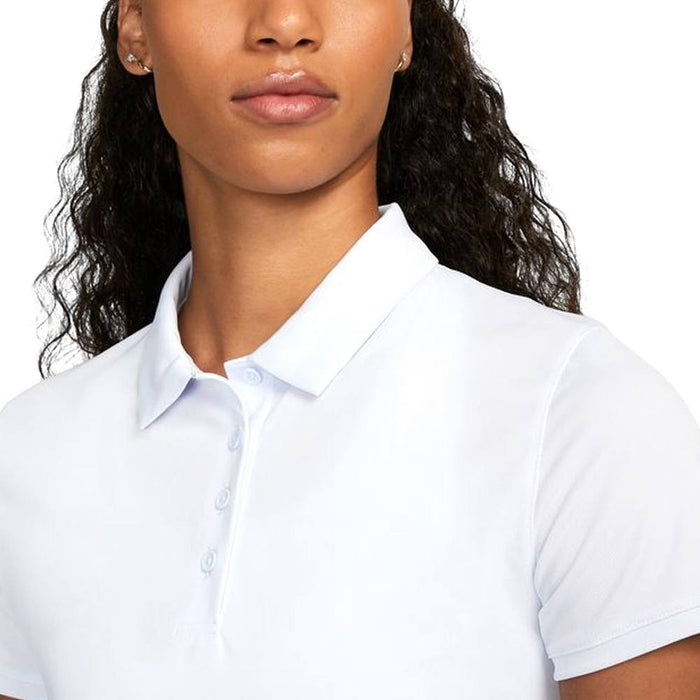 Nike Dri-FIT Victory Solid Golf Polo Football Gray/Black - SS23 Women