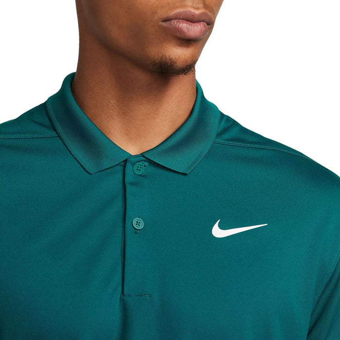 Nike Dri-FIT Victory Solid Golf Polo Geode Teal/White - SS23 Men