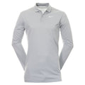 Nike Dri-FIT Victory Solid Golf Polo Light Smoke Gray/White - FA24 Men