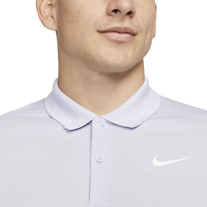 Nike Dri-FIT Victory Solid Golf Polo Oxygen Purple/White - SS23 Men