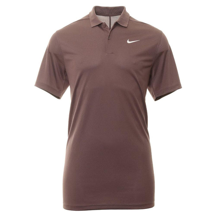 Nike Dri-FIT Victory Solid Golf Polo Plum Eclipse/White - SS23 Men