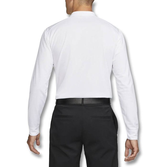 Nike Dri-FIT Victory Solid Golf Polo White/Black - FA24 Men