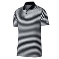 Nike Dri-FIT Victory Striped Golf Polo Black/Gridiron - FW20 Men