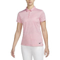 Nike Dri-FIT Victory Striped Golf Polo Med Soft Pink/Black - SS23 Women