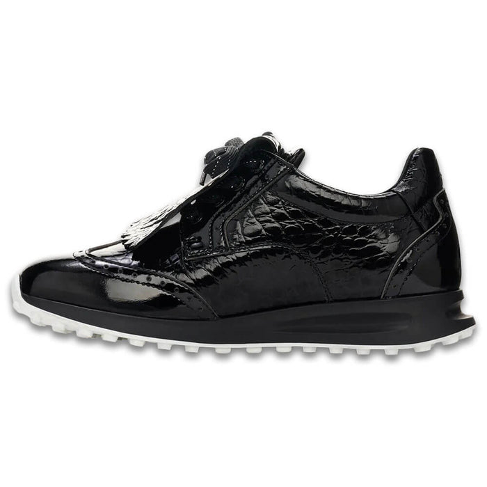 Duca Del Cosma Golf Bellezza 2 Spikeless Golf Shoes Black/Croco - SS26 Women