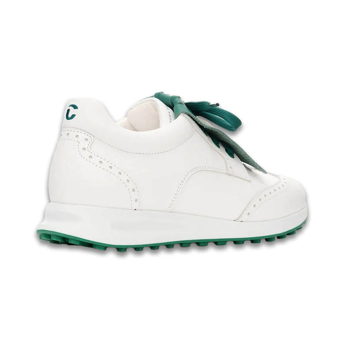 Duca Del Cosma Golf Bellezza 2 Spikeless Golf Shoes White/Green - SS26 Women