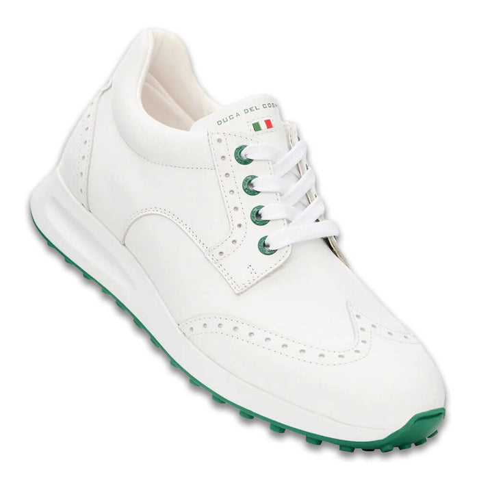 Duca Del Cosma Golf Bellezza 2 Spikeless Golf Shoes White/Green - SS26 Women