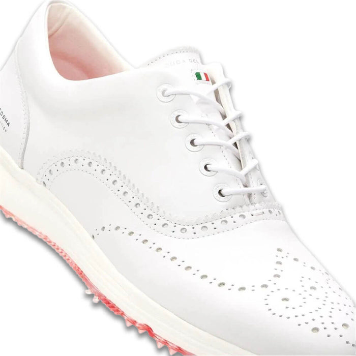 Duca Del Cosma Golf Bernardo Golf Shoes White - SS26 Men