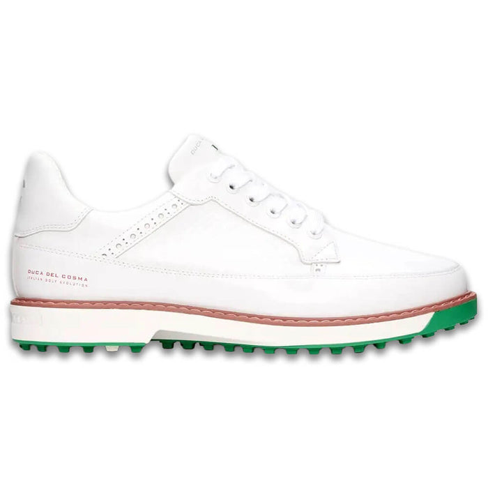 Duca Del Cosma Golf Davinci Leggero Spikeless Golf Shoes White - SS26 Men