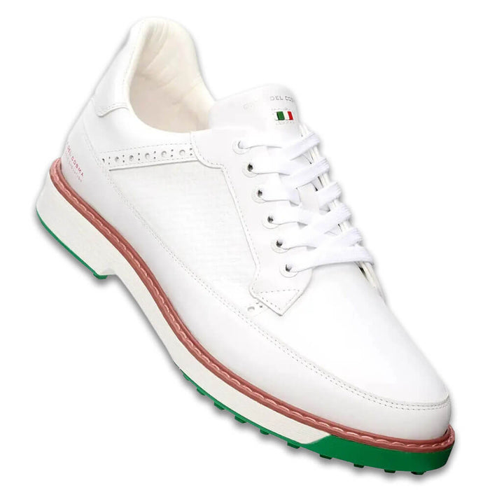 Duca Del Cosma Golf Davinci Leggero Spikeless Golf Shoes White - SS26 Men