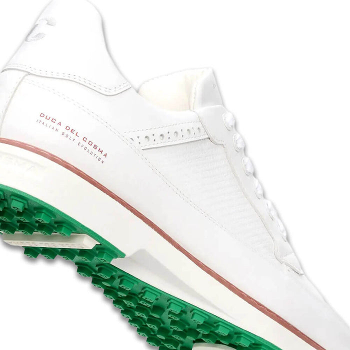 Duca Del Cosma Golf Davinci Leggero Spikeless Golf Shoes White - SS26 Men