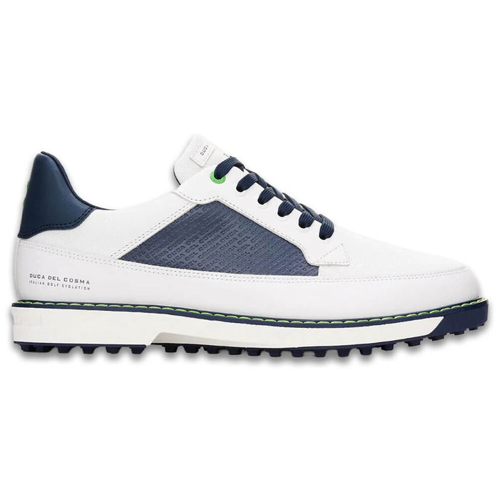 Duca Del Cosma Golf Davinci Leggero Spikeless Golf Shoes White/Navy - SS26 Men