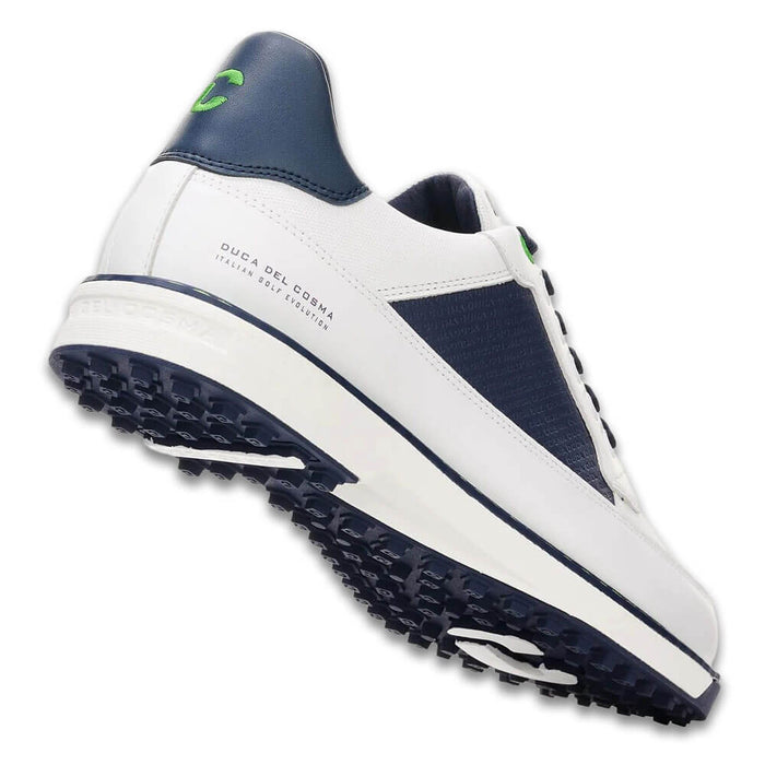 Duca Del Cosma Golf Davinci Leggero Spikeless Golf Shoes White/Navy - SS26 Men