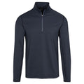 Dunning Golf Mayfield Jacquard Performance Quarter Zip Golf Pullover Black/Fragment - 23 Men