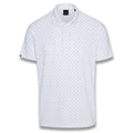 Dunning Golf Signature D Jersey Performance Golf Polo White - 23 Men