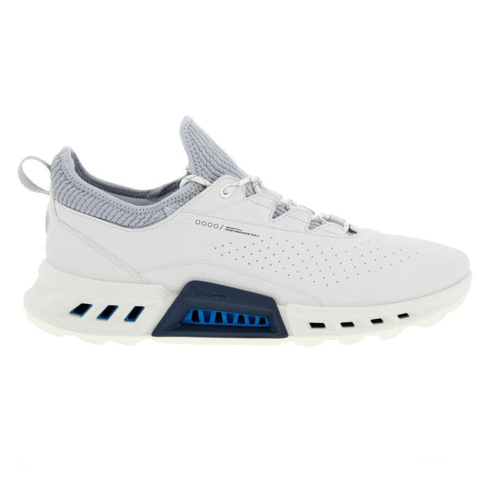 ECCO BIOM C4 Spikeless Golf Shoes White/Concrete - SS23 Men