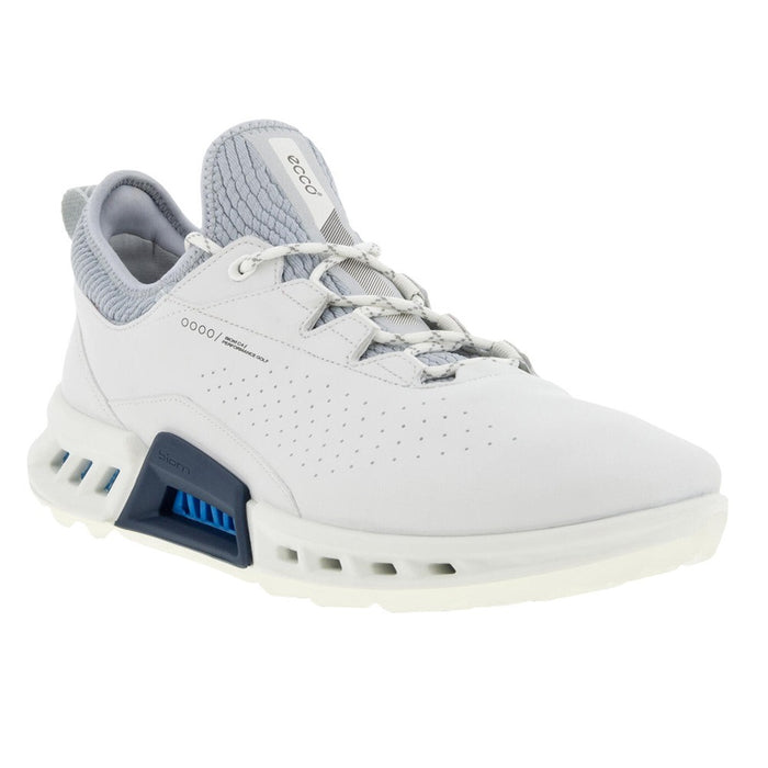 ECCO BIOM C4 Spikeless Golf Shoes White/Concrete - SS23 Men