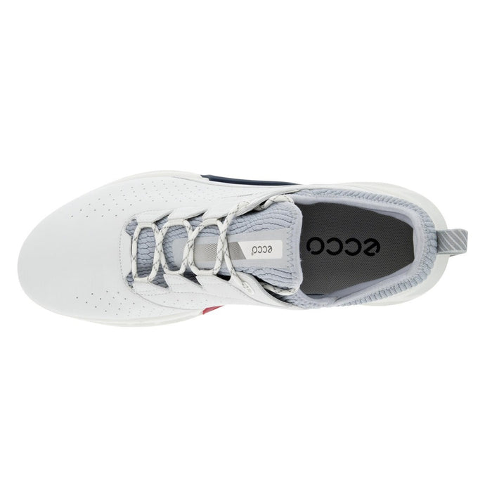 ECCO BIOM C4 Spikeless Golf Shoes White/Concrete - SS23 Men