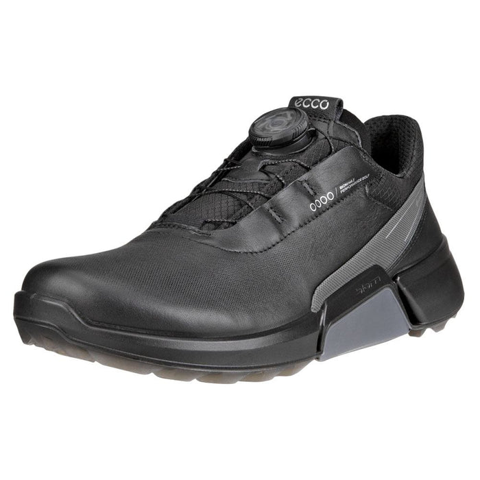 ECCO BIOM H4 BOA Spikeless Golf Shoes Black/Magnet/Black - SS23 Women