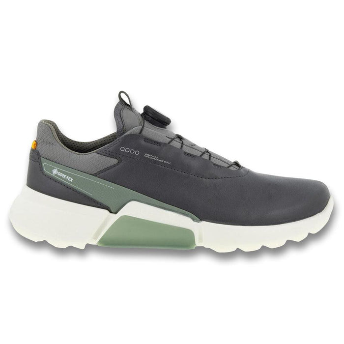 ECCO BIOM H4 BOA Spikeless Golf Shoes Magnet/Frosty Green - SS23 Men