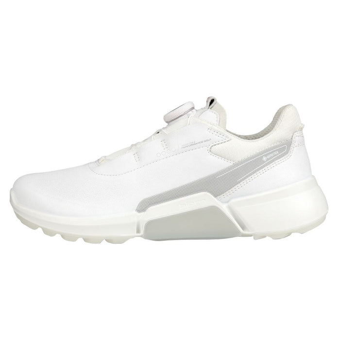 ECCO BIOM H4 BOA Spikeless Golf Shoes White/Concrete - SS23 Women