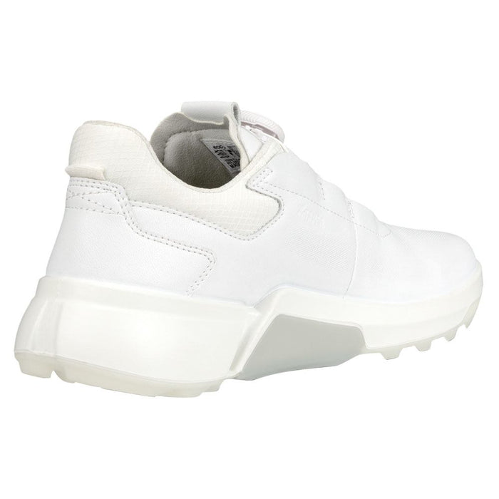 ECCO BIOM H4 BOA Spikeless Golf Shoes White/Concrete - SS23 Women