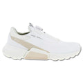 ECCO BIOM H4 BOA Spikeless Golf Shoes White/Gravel - SS23 Men