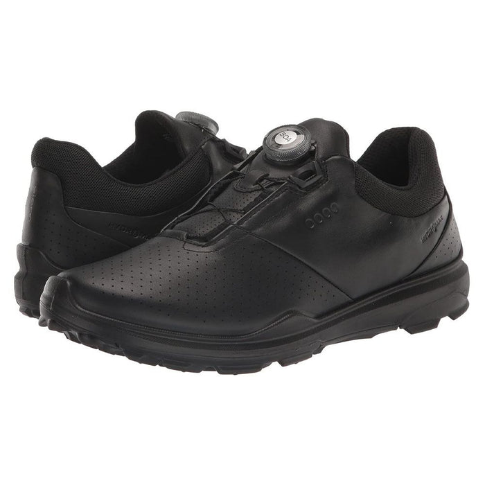 ECCO BIOM Hybrid 3 BOA Spikeless Golf Shoes Black - FW23 Men