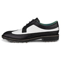ECCO Classic Hybrid - Kiltie Version Spikeless Golf Shoes Black/White - FW24 Men