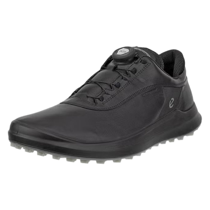 ECCO Core BOA Spikeless Golf Shoes Black - 26 Men