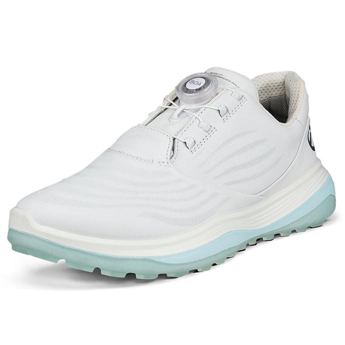 ECCO LT1 BOA Spikeless Golf Shoes White - FW24 Women