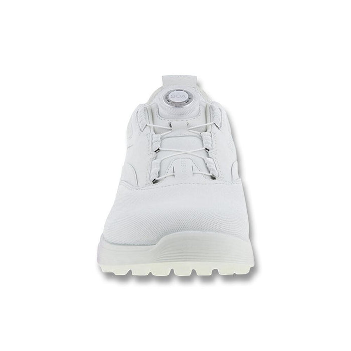 ECCO S-Three BOA Spikeless Golf Shoes White/Delicacy/White - SS23 Women
