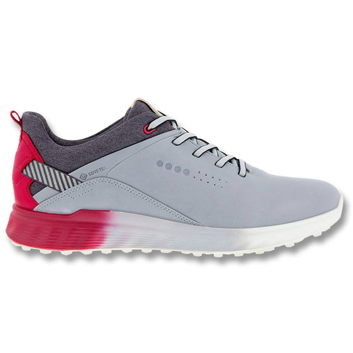 ECCO S-Three Spikeless Golf Shoes Silver Gray/Dahlia - FW22 Women