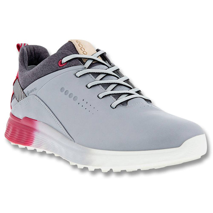 ECCO S-Three Spikeless Golf Shoes Silver Gray/Dahlia - FW22 Women