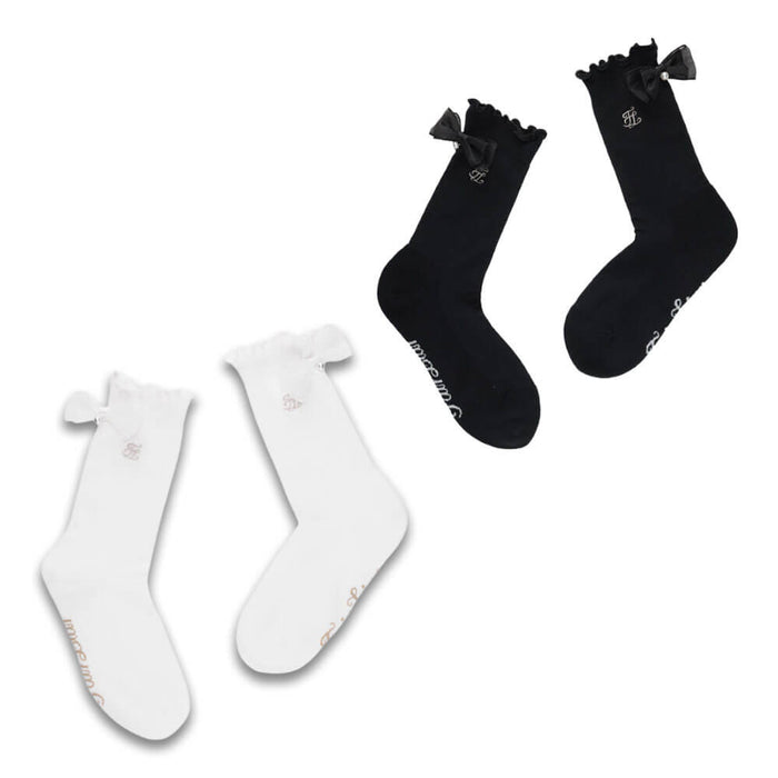 Fairliar Ankle Frill Ribbon Golf Socks - SS26 Women