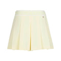 Fairliar Banded Pleats Golf Skirt Yellow - SS26 Women