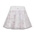 Fairliar Flower Lace Flare Golf Skirt White - SS26 Women
