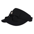 Fairliar Front Ribbon Golf Visor Black - SS25 Women