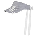 Fairliar Furry Logo Golf Visor Gray - FW25 Women