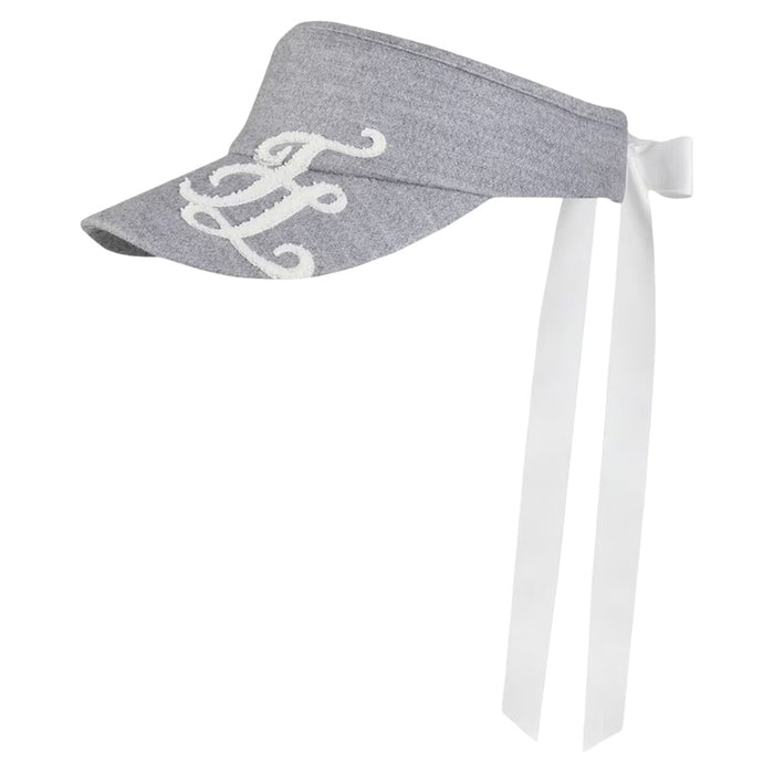 Fairliar Furry Logo Golf Visor Gray - FW25 Women