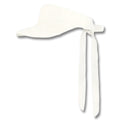 Fairliar Furry Logo Golf Visor Ivory - FW25 Women