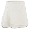 Fairliar High Waisted Double Flare Golf Skirt Ivory - FW23 Women