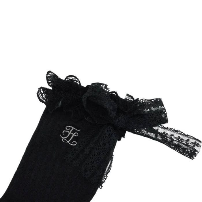 Fairliar Lace Ribbon Summer Ankle Golf Socks - SS26 Women