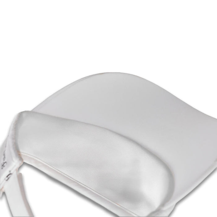 Fairliar Logo Tape With Pearl Golf Visor White - SS26 Women