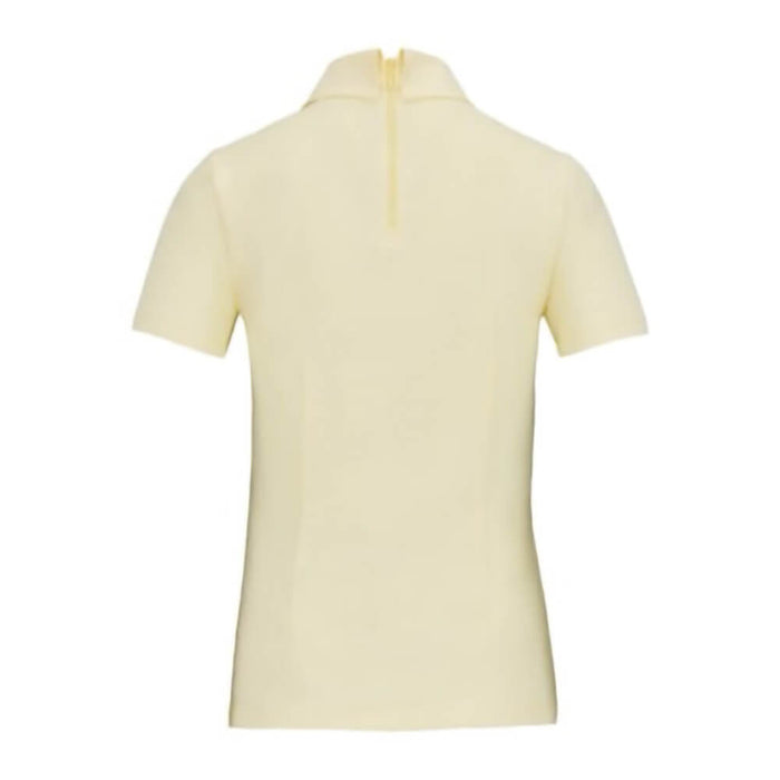 Fairliar Petit Scarf Set Golf T-Shirt Yellow - SS26 Women