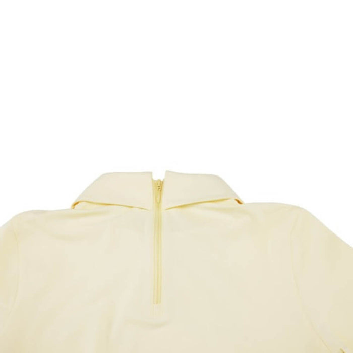 Fairliar Petit Scarf Set Golf T-Shirt Yellow - SS26 Women