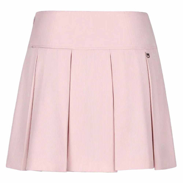 Fairliar Rib Back Pleated Golf Skirt Coral - SS26 Women